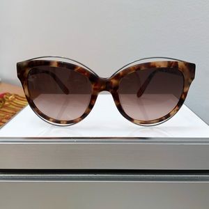 New Missoni MI802S02 Brown Cat Eye Sunglasses